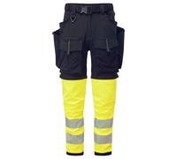 Portwest Men's Ultimate Modular Contrast 3 in 1 Trousers in Black | Size: 28R Portwest Black 28R