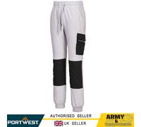 Portwest Mens Work Jogger Elaticate Waist Cargo & Knee Pad Pockets