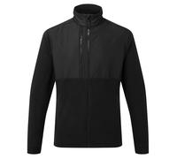Portwest Men's WX2 Fleece Jacket in Black | Size: Medium Portwest Black M