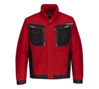 Portwest Mens WX3 Work Jacket (L) (Deep Red)