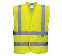 Portwest MeshAir Band & Brace Vest, Color: Yellow, Size: 4XL/5XL, C370YER4X/5X