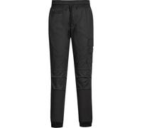 Portwest MeshAir Stretch Fit Kitchen Joggers Black L 31"