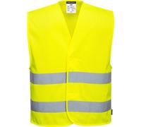 Portwest MeshAir Two Band Mesh Hi Vis Vest Yellow 2XL / 3XL