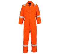 Portwest Modaflame Coverall Orange Size: S Colour: Orange, Size: S S