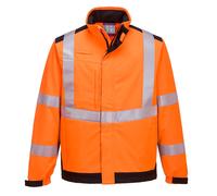 PORTWEST Modaflame Flame Softshell Jacket Multi Norm Anti-static FR Coat MV72