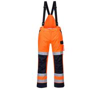 Portwest Modaflame Rain+ Hi-Vis Multi-Norm Contrast FR Trousers Waterproof MV71