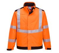 Portwest Modaflame Softshell Hi-Vis Multi-Norm FR Jacket Flame Resistant MV72