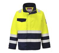 Portwest Modaflame Work Hi-Vis Multi-Norm Contrast FR Jacket MV25