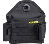 Portwest B921 Modular Trouser Tape Pocket Black Colour: Black, Size: O One Size