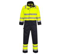 Portwest Multi-Norm Coverall Yellow/Navy - Inside Leg: 31" Size: 3XL 31"