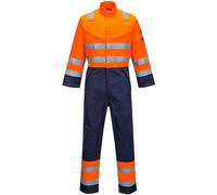 Portwest MV29 Modaflame Hvo Coverall Orange / Navy 3XL 31"