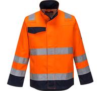 Portwest MV35 Modaflame Hvo jacket Orange / Navy S