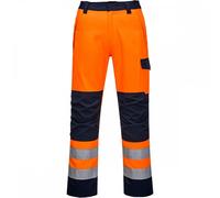 Portwest MV36 Modaflame RIS Orange/Navy Trouser Orange/Navy Size: S In S 31"