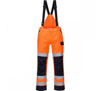 Portwest MV71 Modaflame Rain Multi Norm Arc Trouser Orange/Navy Size: 2XL 31"