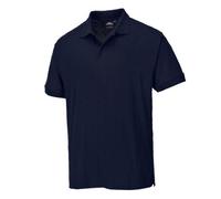 Portwest Naples Polo Shirt Short Sleeve Navy NV Size Medium Regular