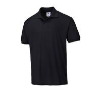 Portwest Naples Polo Shirt Black M