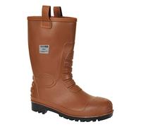 Portwest Neptune S5 CI Waterproof Rigger Safety Boots Tan Size 3