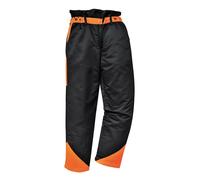 Portwest Oak Chainsaw Trousers, Size: L, Colour: Black, CH11BKRL