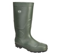 Portwest PVC Non Safety Wellington Boots Green Size 11