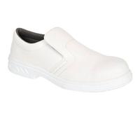 Portwest FW58 Occupational Microfibre Slip On Shoe Wipe Clean Upper Padded