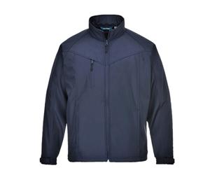 Portwest Oregon Mens Softshell Jacket 3L 2XL Dark Navy