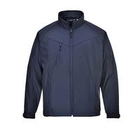 Portwest Oregon Men's Softshell Jacket (3L), Size: XL, Colour: Navy, TK40NARXL