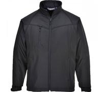 Portwest Oregon Softshell Jacket Black Size: M Colour: Black, Size: M M