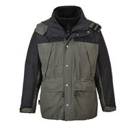 Orkney Mens 3-in-1 Breathable Jacket Grey 4XL