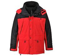 (Red, 3XL) Portwest Orkney 3 in 1 Breathable Jacket