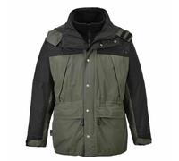 Portwest Orkney 3 in 1 Breathable Waterproof and Windproof Zipped Pockets Jacket