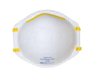 Portwest P1 Disp Respirator (20) White Colour: White One Size