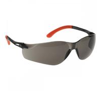 Portwest Pan View Safety Glasses Orange Smoke