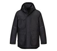 PORTWEST Parka Jacket Waterproof Thermal Insulated Quilt Lined Winter Coat KX360