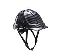 Portwest Endurance Carbon Look Vented Safety Helmet 4 point Chin Strap- PC55