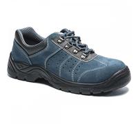 Portwest Steelite Perforated Steel Toe Cap Trainers Blue Size 7