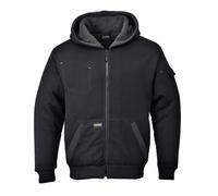 Portwest Pewter Jacket, Size: S, Colour: Black, KS32BKRS