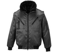 Portwest PJ10 Pilot Jacket Black 5XL