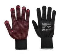 Portwest Polka Dot Glove XS Blk (Pack of 12)