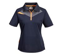Portwest Polo Shirt S/S Polypropylene Fabric Keep You Cool Women's DX409 DX4
