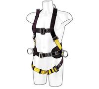 Portwest Portwest 2 Point Comfort Plus Harness, Size: One Size, Colour: Black, FP15BKR