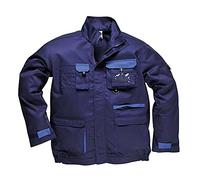 Portwest Contrast Jacket Navy 4XL Colour: Navy, Chest Size: 4XL 4XL