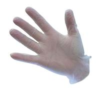 Portwest Powdered Vinyl Disposable Glove, Size: XL, Colour: Clear, A900CLRXL