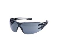 Portwest PR01 Charcoal Wrap-Around Safety Glasses