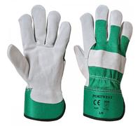 Portwest Premium Chrome Rigger Green Size: 3XL Colour: Green, Size: 3X 3XL