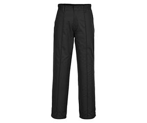 Portwest Preston Trousers - Black - 34 Tall Leg