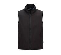 Portwest TK22 Print and Promo Softshell Gilet Water Resistant | Water Resistant, Windproof, Breathable, Two Layer Fabric, Zipped Pockets, Embroidery Ready