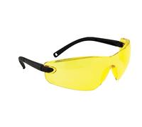 Portwest Profile Safety Spectacle, Color: Amber, Size:, PW34AMR