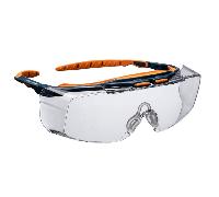 Portwest PS24 Peak OTG Safety Glasses Clear Colour: Clear, Size: One S One Size