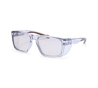 Portwest Side Shields Safety Glasses Clear Brown