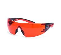 Portwest PS27 Tech Look Lite KN Safety Glasses Anti-Fog | Wraparound Panoramic Lens, Anti-Fog, Anti-Scratch, Flexible Arms, Lightweight, UV